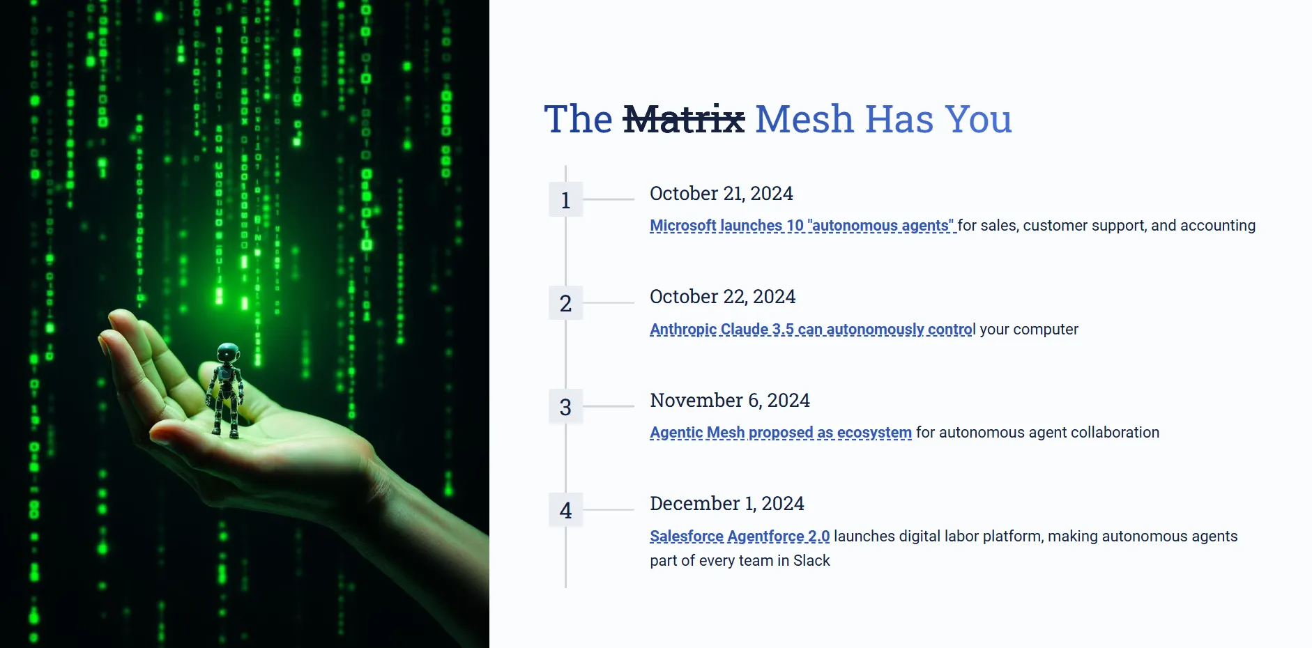 The Mesh Has You: Why McKinsey and Top Firms Are Betting on AI's Next Wave